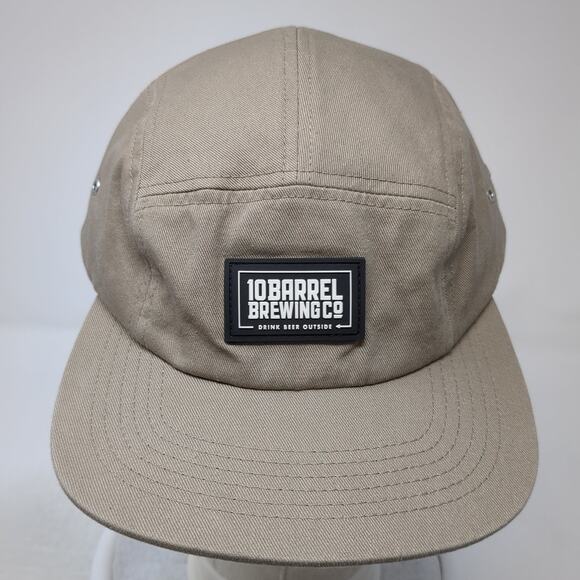 10 Barrel Brewing Co Slideback 5 Panel Cap Beige One Size Adjustable AS Colour - Picture 2 of 9